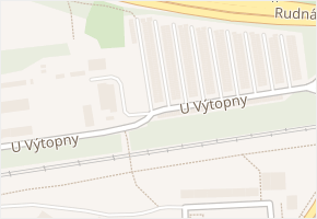 U Výtopny v obci Ostrava - mapa ulice
