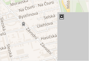 Úlehlova v obci Ostrava - mapa ulice
