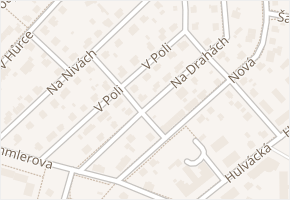 V Poli v obci Ostrava - mapa ulice