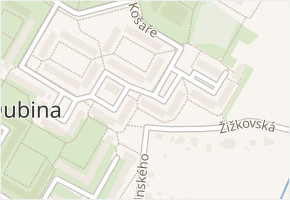 Václava Košaře v obci Ostrava - mapa ulice