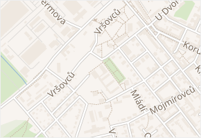 Václavská v obci Ostrava - mapa ulice