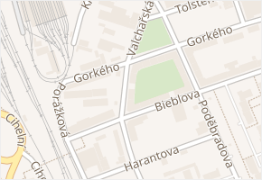 Valchařská v obci Ostrava - mapa ulice