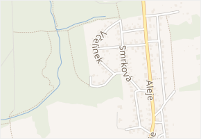 Včelínek v obci Ostrava - mapa ulice