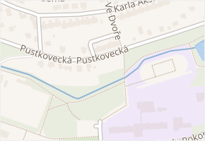 Ve Dvoře v obci Ostrava - mapa ulice