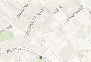 Velká v obci Ostrava - mapa ulice