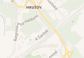 Verdiho v obci Ostrava - mapa ulice