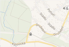 Veverčí v obci Ostrava - mapa ulice