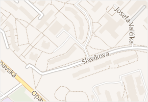 Vincence Makovského v obci Ostrava - mapa ulice