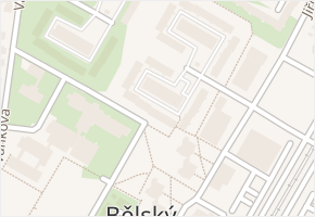 Vlasty Vlasákové v obci Ostrava - mapa ulice