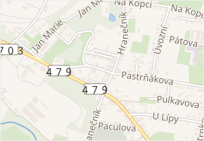 Vrchní v obci Ostrava - mapa ulice
