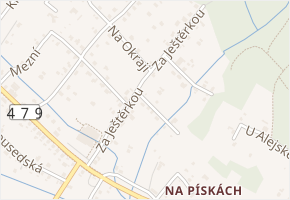 Za Ještěrkou v obci Ostrava - mapa ulice