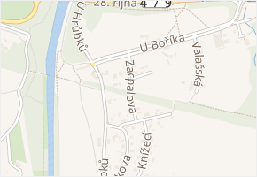 Zacpalova v obci Ostrava - mapa ulice