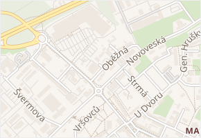 Zajícova v obci Ostrava - mapa ulice