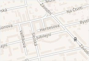 Závodní v obci Ostrava - mapa ulice