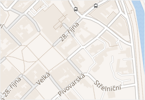 Zeyerova v obci Ostrava - mapa ulice