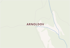 Arnoldov v obci Ostrov - mapa části obce