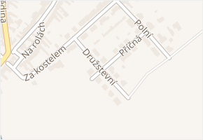 Družstevní v obci Ostrožská Lhota - mapa ulice