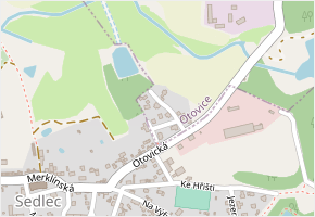 U Nové vyhlídky v obci Otovice - mapa ulice