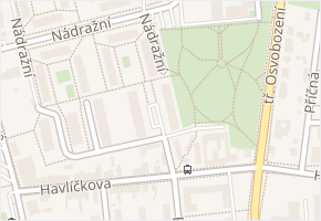 Havlíčkova v obci Otrokovice - mapa ulice