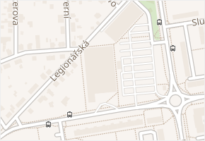 Bělehradská v obci Pardubice - mapa ulice