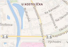 Benedettiho v obci Pardubice - mapa ulice
