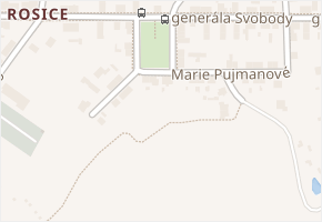 Danihelkova v obci Pardubice - mapa ulice