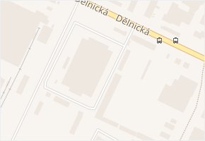 Dělnická v obci Pardubice - mapa ulice