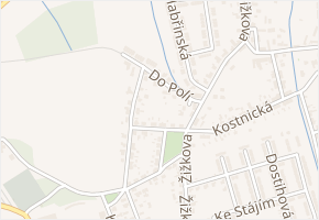Do Polí v obci Pardubice - mapa ulice
