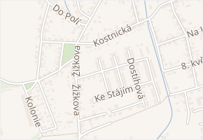 Dr. Matouška v obci Pardubice - mapa ulice