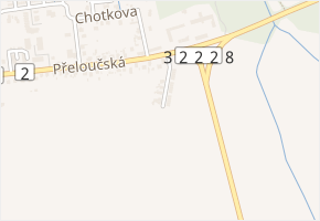 Dubánkova v obci Pardubice - mapa ulice