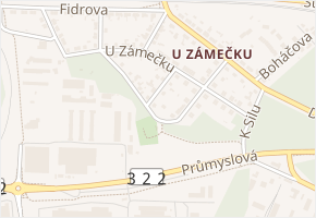 Hromádkova v obci Pardubice - mapa ulice