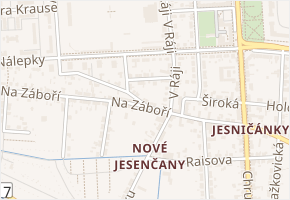 K Barvírně v obci Pardubice - mapa ulice