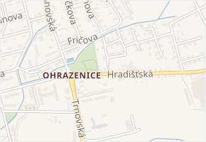 K Potoku v obci Pardubice - mapa ulice
