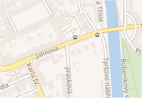 Komenského náměstí v obci Pardubice - mapa ulice