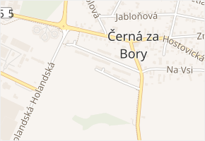 Na Rybníčkách v obci Pardubice - mapa ulice