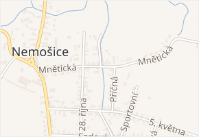 Nad Metelkou v obci Pardubice - mapa ulice