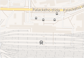 náměstí Jana Pernera v obci Pardubice - mapa ulice