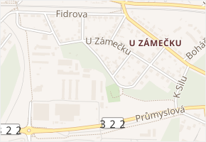 Odbojářů v obci Pardubice - mapa ulice