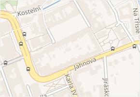 Pernštýnské náměstí v obci Pardubice - mapa ulice