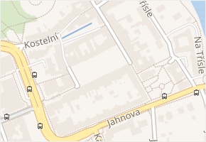 Perštýnská v obci Pardubice - mapa ulice