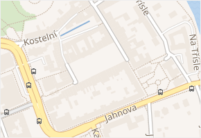 Perštýnské náměstí v obci Pardubice - mapa ulice