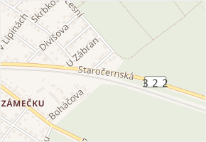 Potěšilova v obci Pardubice - mapa ulice