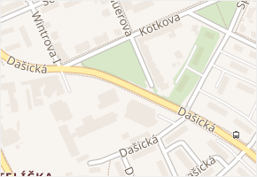 Schwarzovo náměstí v obci Pardubice - mapa ulice