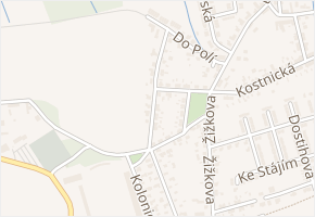 Sportovců v obci Pardubice - mapa ulice