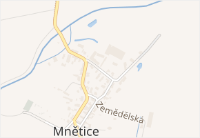 U Kapličky v obci Pardubice - mapa ulice