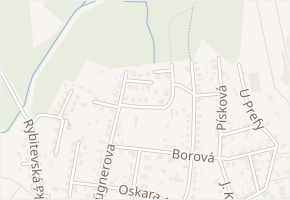 Za Hřištěm v obci Pardubice - mapa ulice