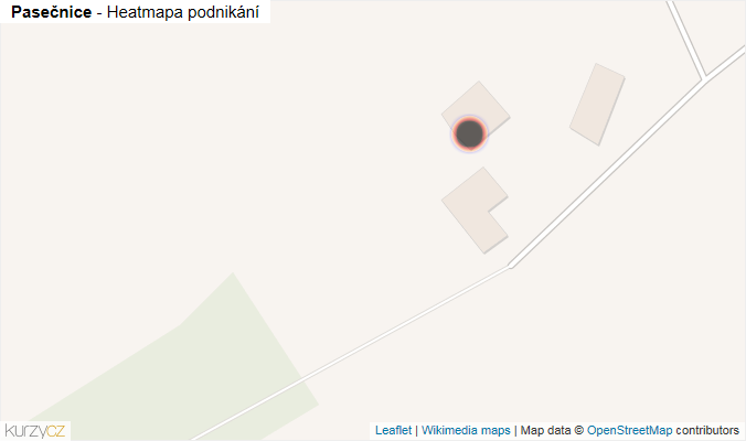 Mapa Pasečnice - Firmy v obci.