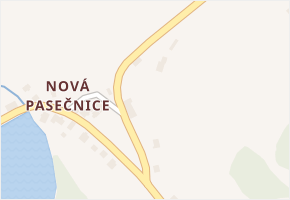 Nová Pasečnice v obci Pasečnice - mapa části obce