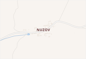 Nuzov v obci Paseky - mapa části obce