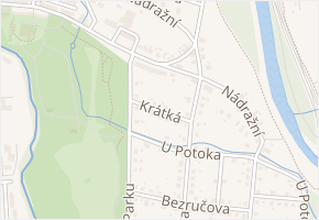 Krátká v obci Paskov - mapa ulice